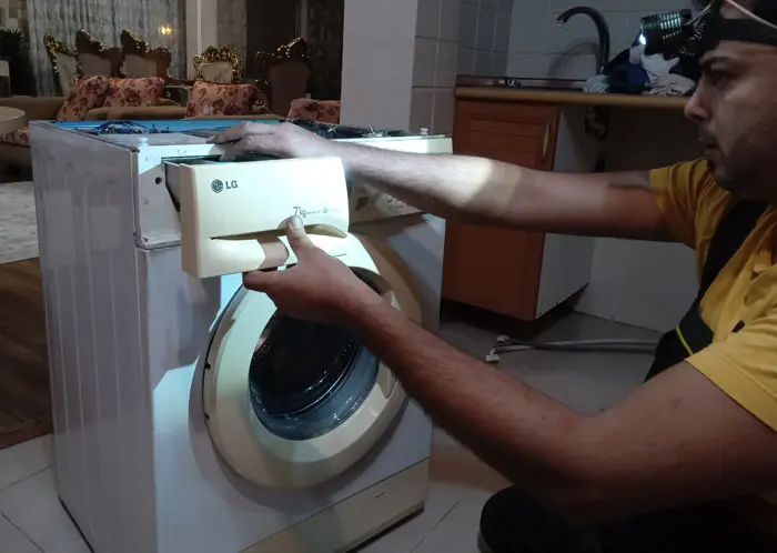 نمایندگی تعمیرات لباسشویی ال جی در رشت در محل