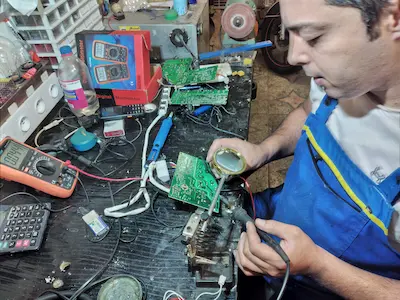 تعمیر برد الکترونیک ماشین لباسشویی در رشت